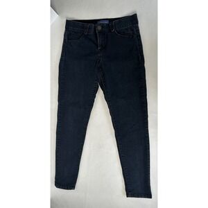 Democracy Ab Solution Jeans Size 10 Dark Blue Straight Leg Stretch
